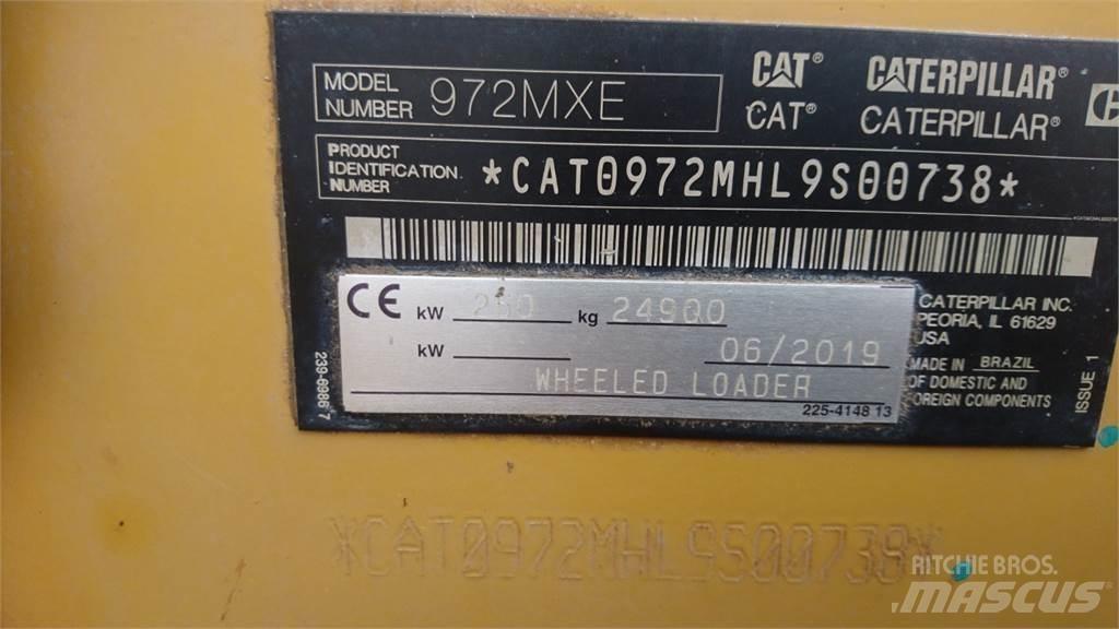 CAT 972MXE Kolesové nakladače