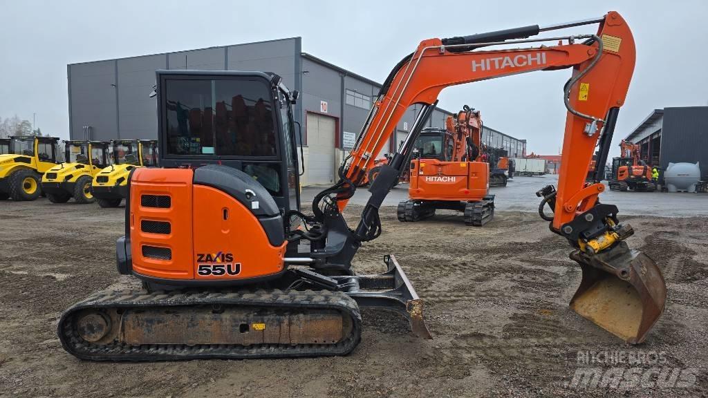 Hitachi ZX55-5A CLR Mini rýpadlá < 7t