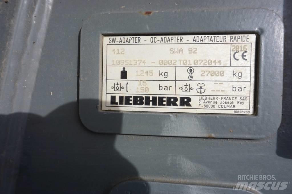 Liebherr SW 92 Rýchlospojky