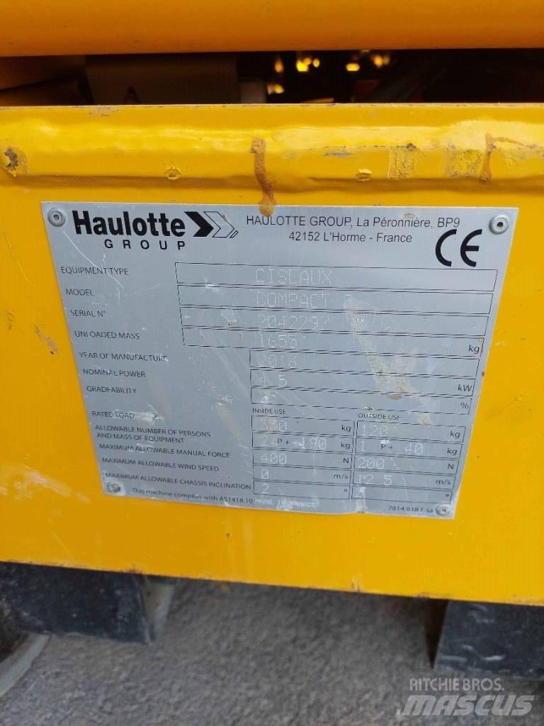 Haulotte Compact 8 Nožnicové zdvíhacie plošiny