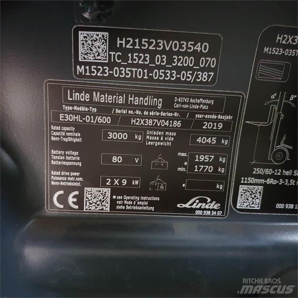 Linde #N/A Akumulátorové vozíky