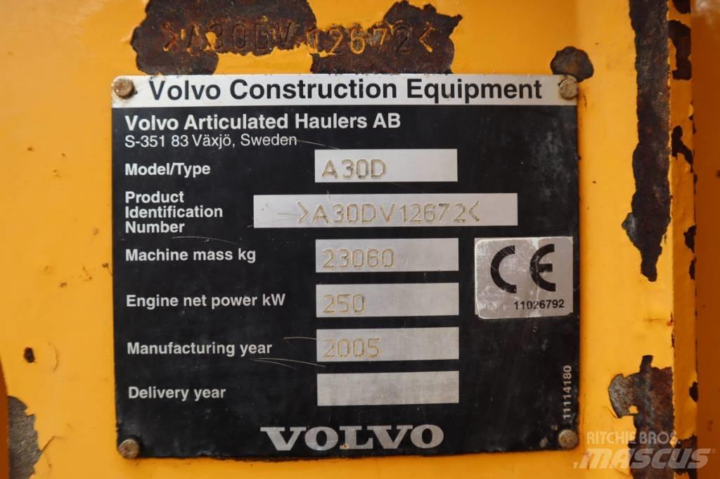 Volvo A30D Kĺbové nákladné autá