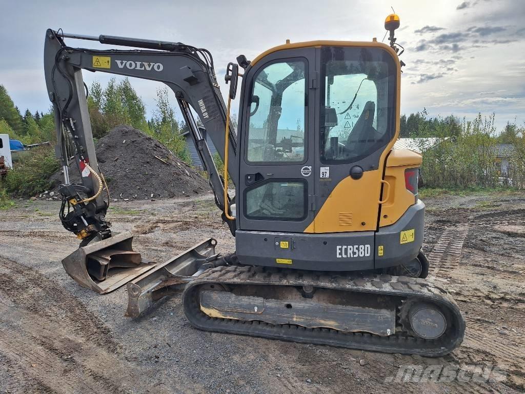 Volvo ECR 58 D Mini rýpadlá < 7t