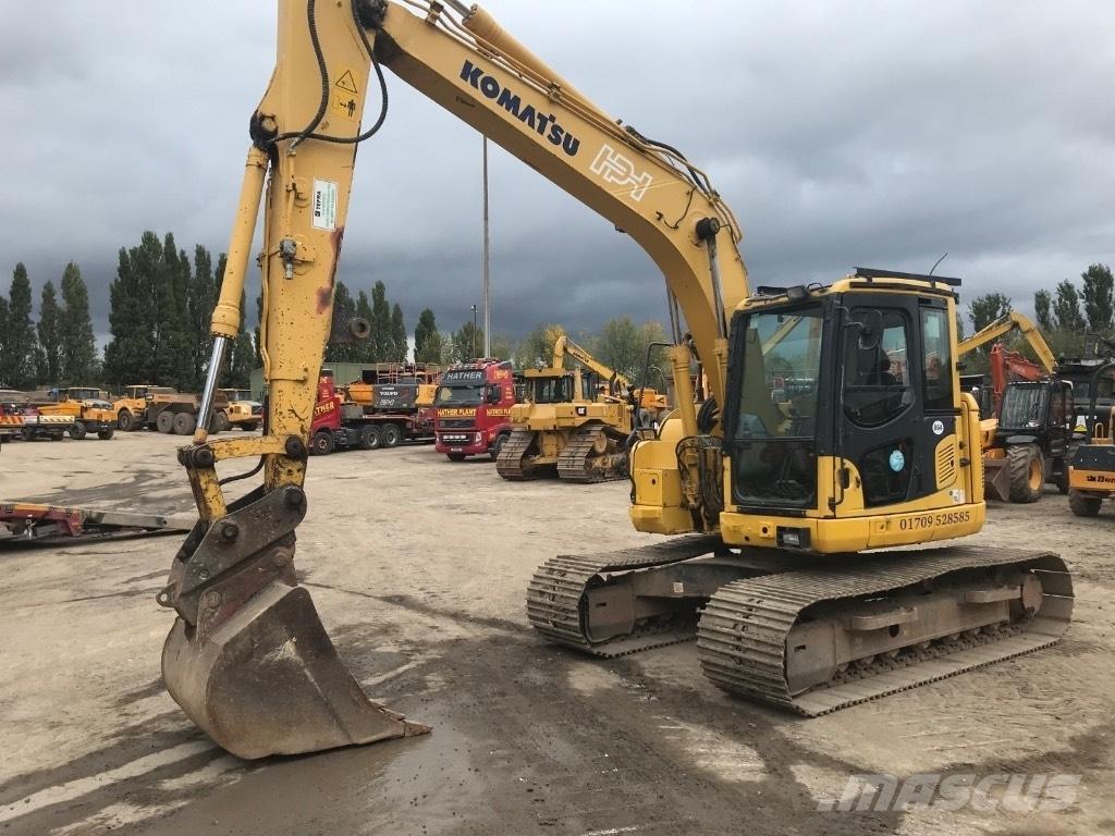 Komatsu PC 138 US-8 Pásové rýpadlá