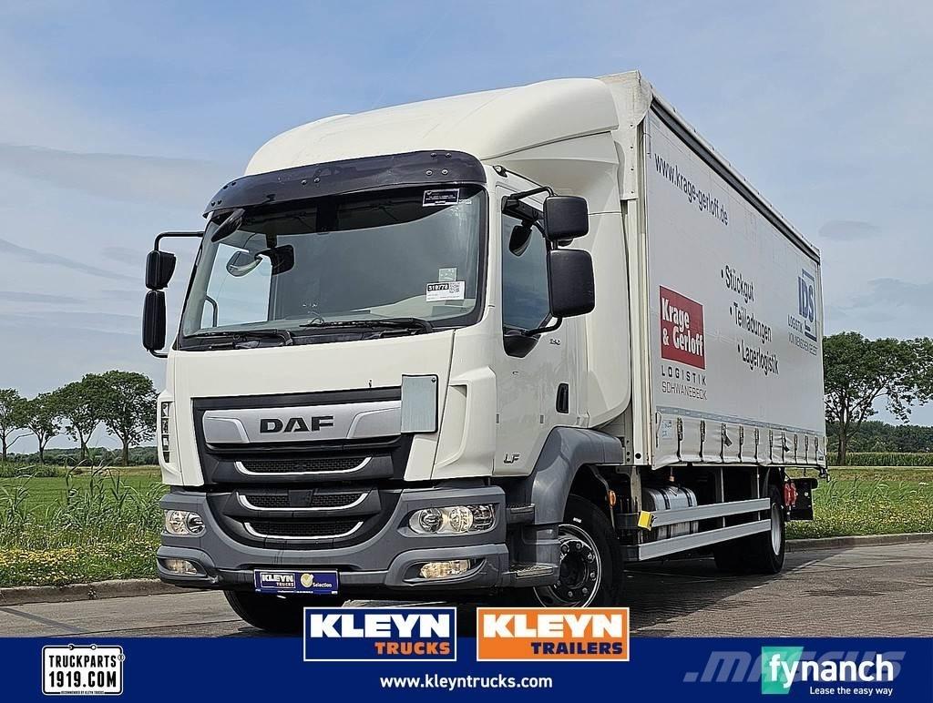 DAF LF 290 16T Nákladné vozidlá s bočnou zhrnovacou plachtou