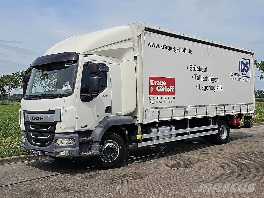 DAF LF 290 16T Nákladné vozidlá s bočnou zhrnovacou plachtou