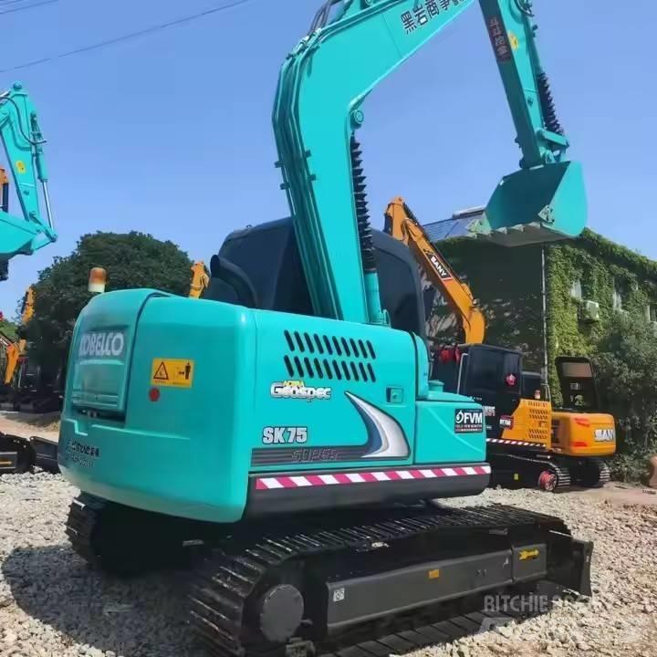 Kobelco SK75 Pásové rýpadlá