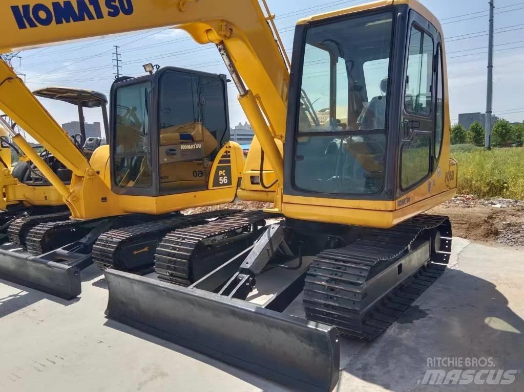 Komatsu PC 60 Pásové rýpadlá