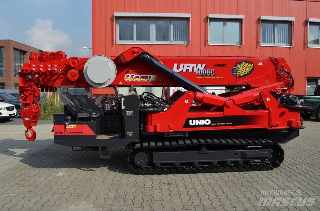 Unic URW-1006 Pásové žeriavy
