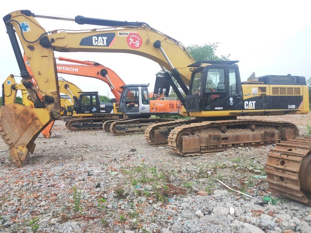 CAT 349DL Pásové rýpadlá