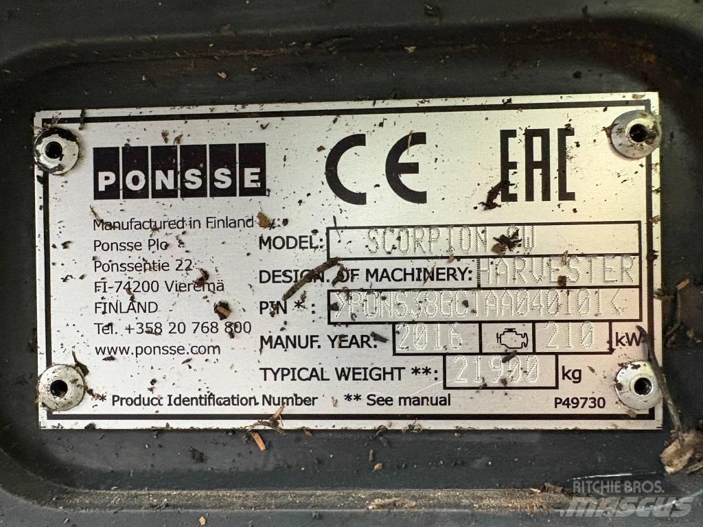 Ponsse Scorpion Harvestory