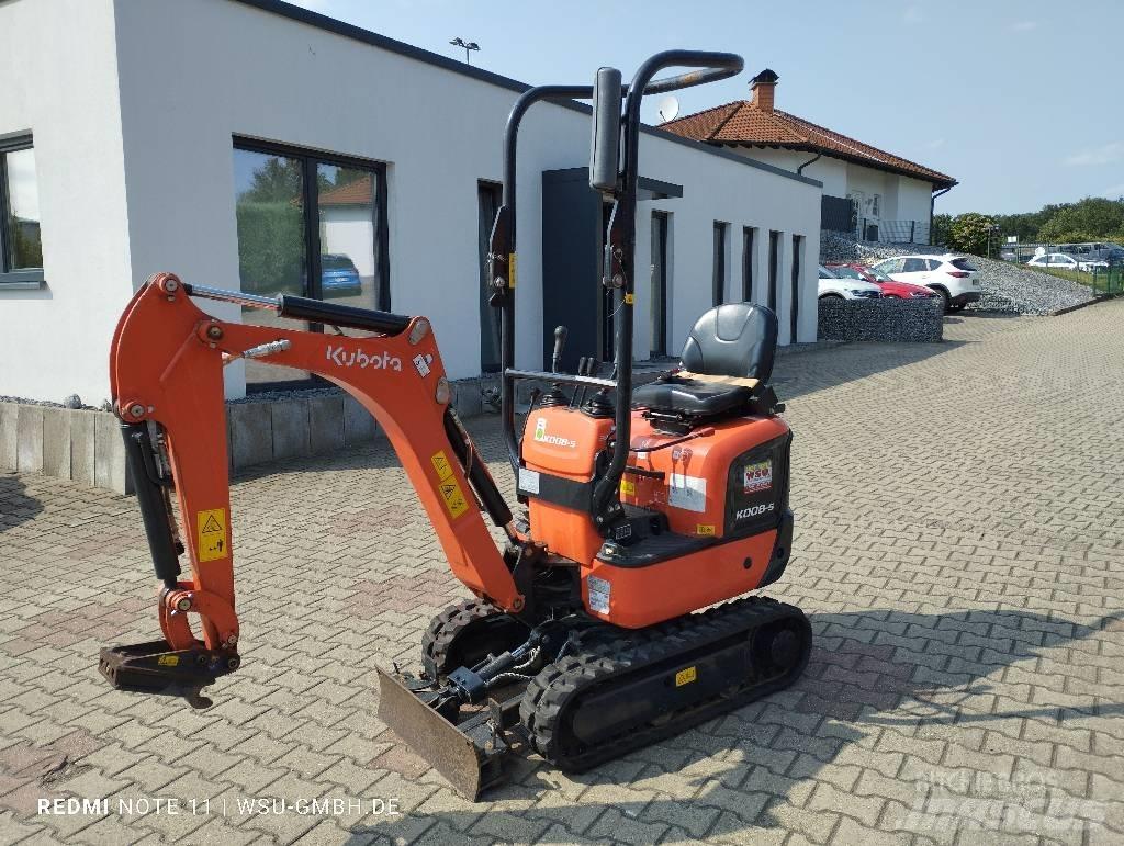 Kubota K008-5 Mini rýpadlá < 7t