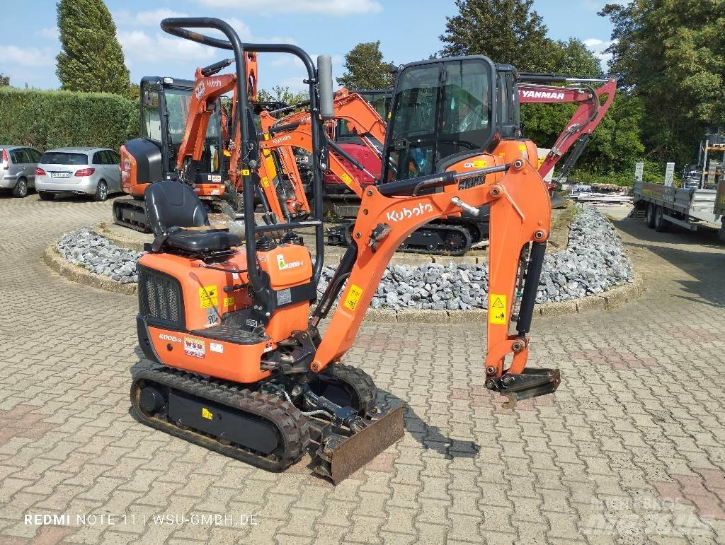Kubota K008-5 Mini rýpadlá < 7t
