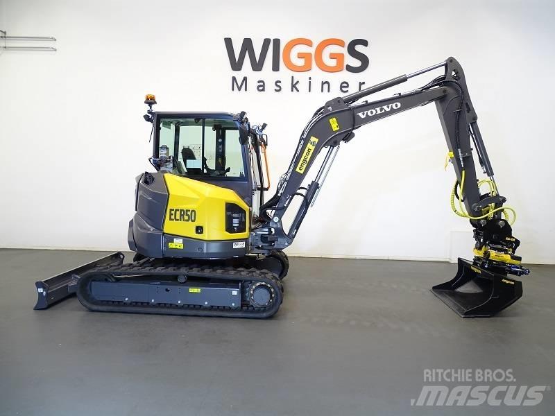 Volvo ECR50F Mini rýpadlá < 7t