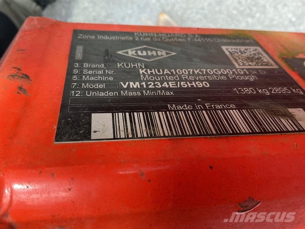 Kuhn Vari-Master 123 Dvojstranné pluhy