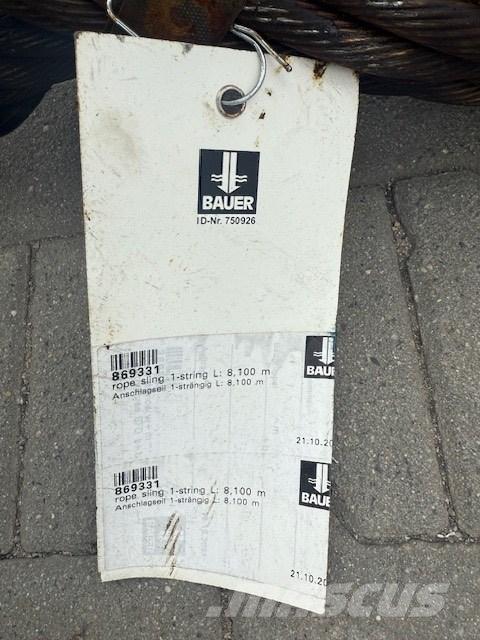 Bauer 2x lina Príslušenstvo a náhradné diely k ​​vrtným zariadením