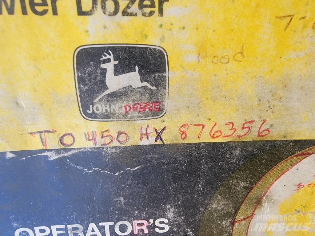 John Deere 450 H Pásové dozéry