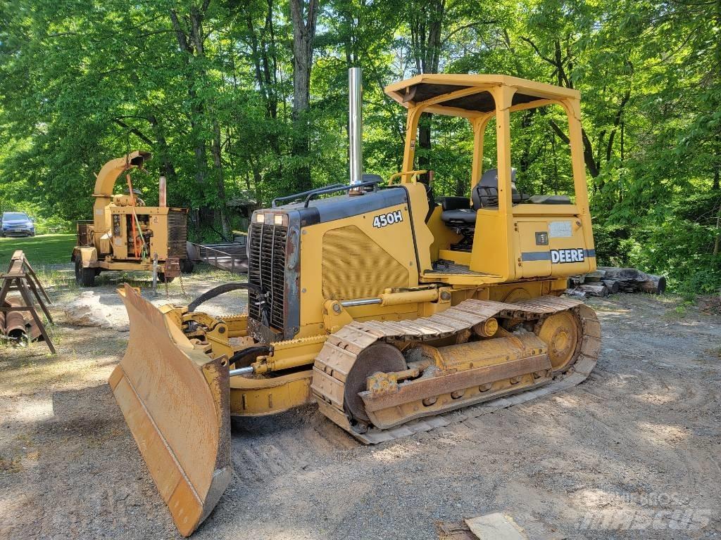 John Deere 450 H Pásové dozéry