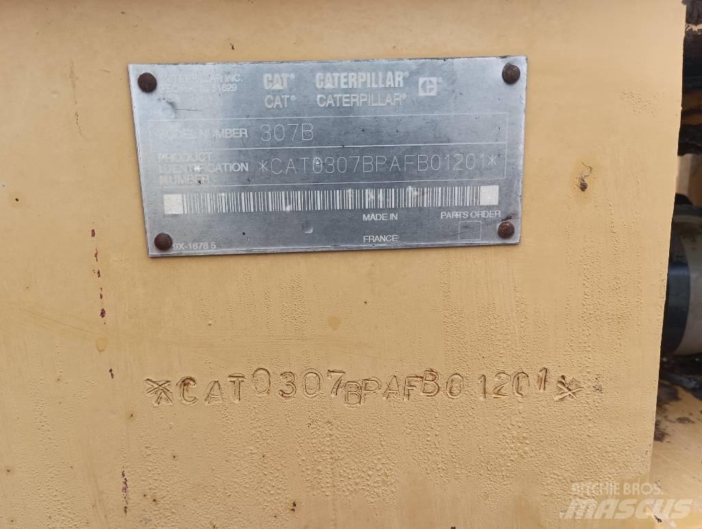 CAT 307 B Midi rýpadlá 7 t - 12 t