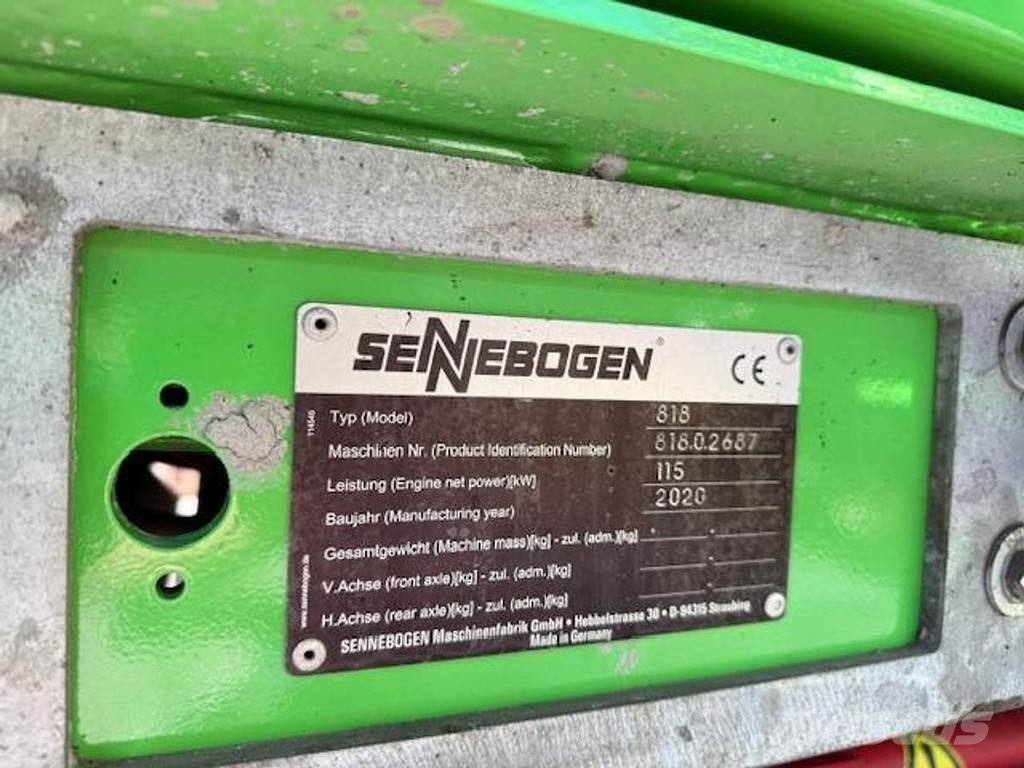 Sennebogen 818 E Stroje pre manipuláciu s odpadom