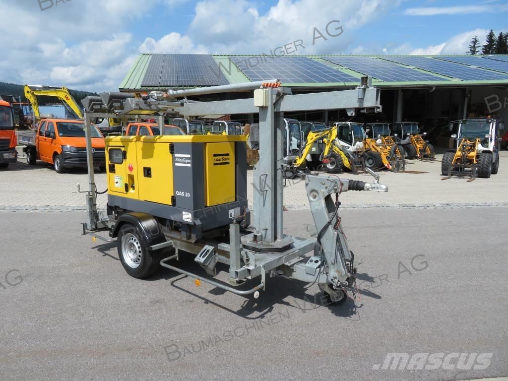 Atlas Copco QAS 20 Naftové generátory