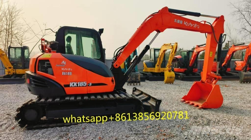 Kubota KX 185 Midi rýpadlá 7 t - 12 t