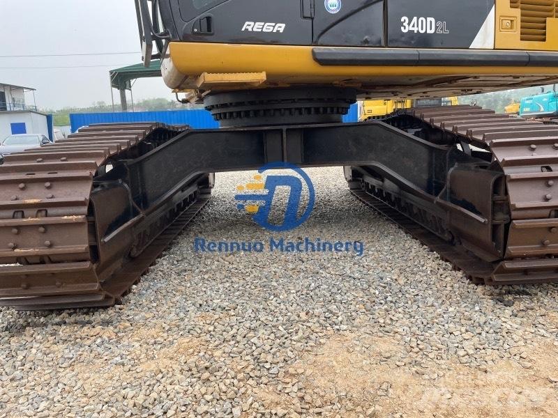 CAT 340D2L Pásové rýpadlá