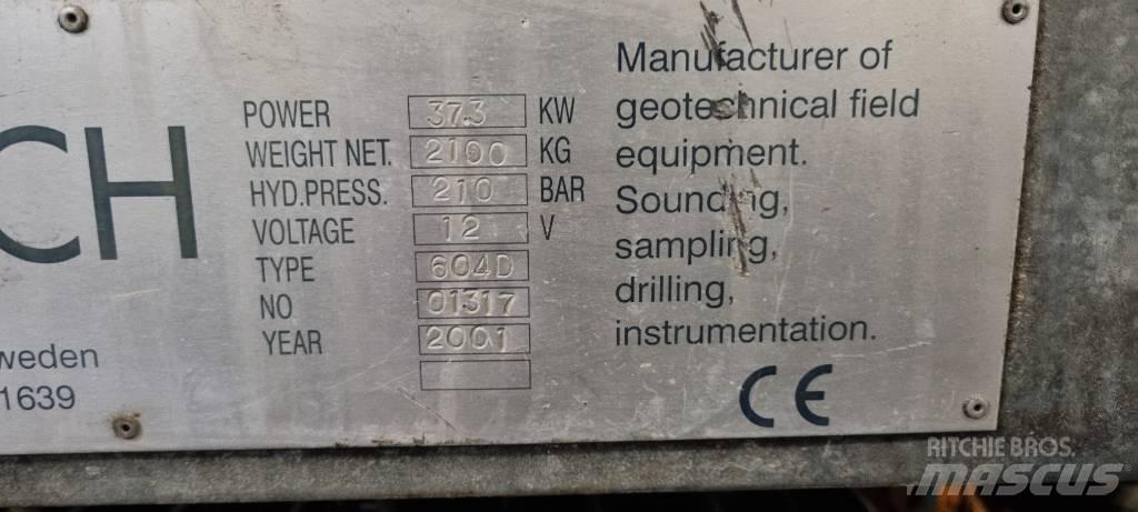  Geotech 604D Ostatné vŕtacie zariadenia
