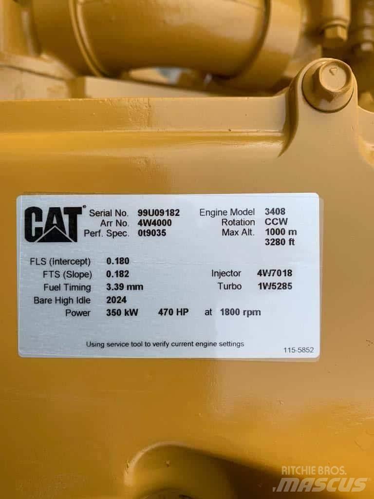 CAT 3408 DITA Lodné motorové jednotky