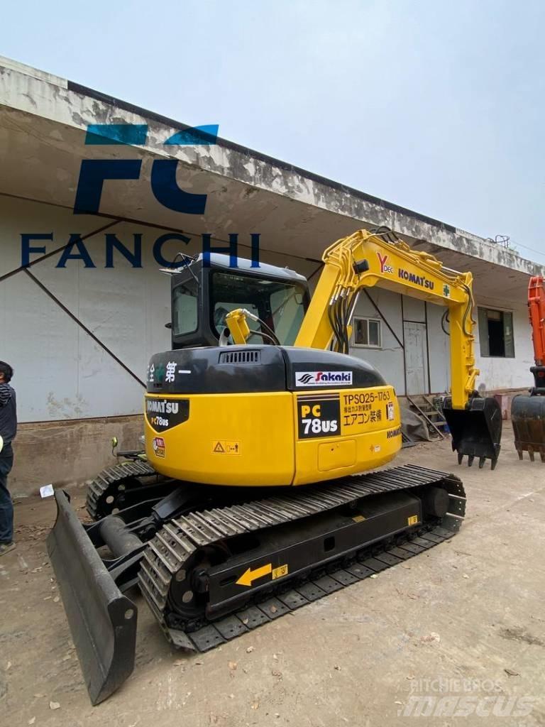 Komatsu 78US Mini rýpadlá < 7t