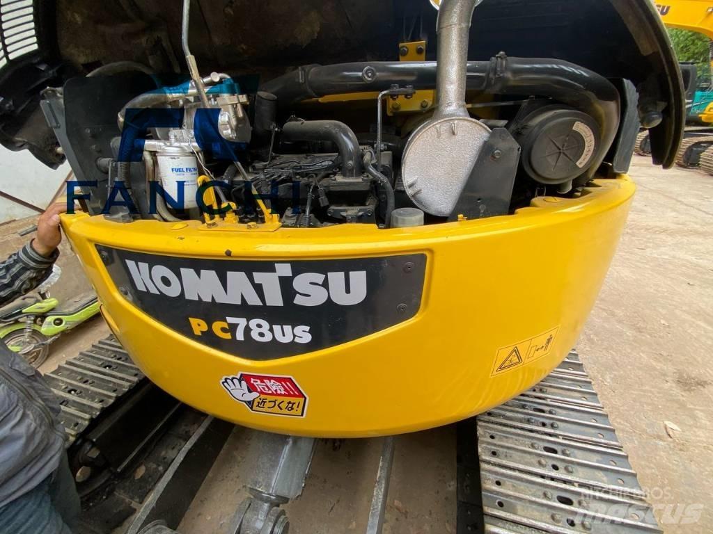 Komatsu 78US Mini rýpadlá < 7t