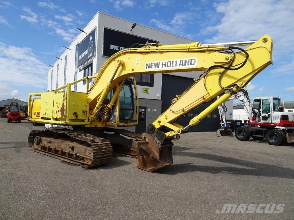 New Holland E195 Pásové rýpadlá