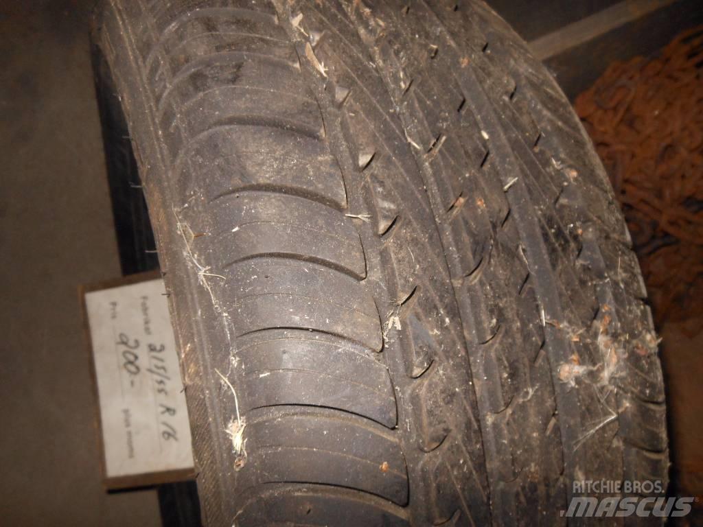  Däck 215/55R16 Ďalšie príslušenstvo traktorov