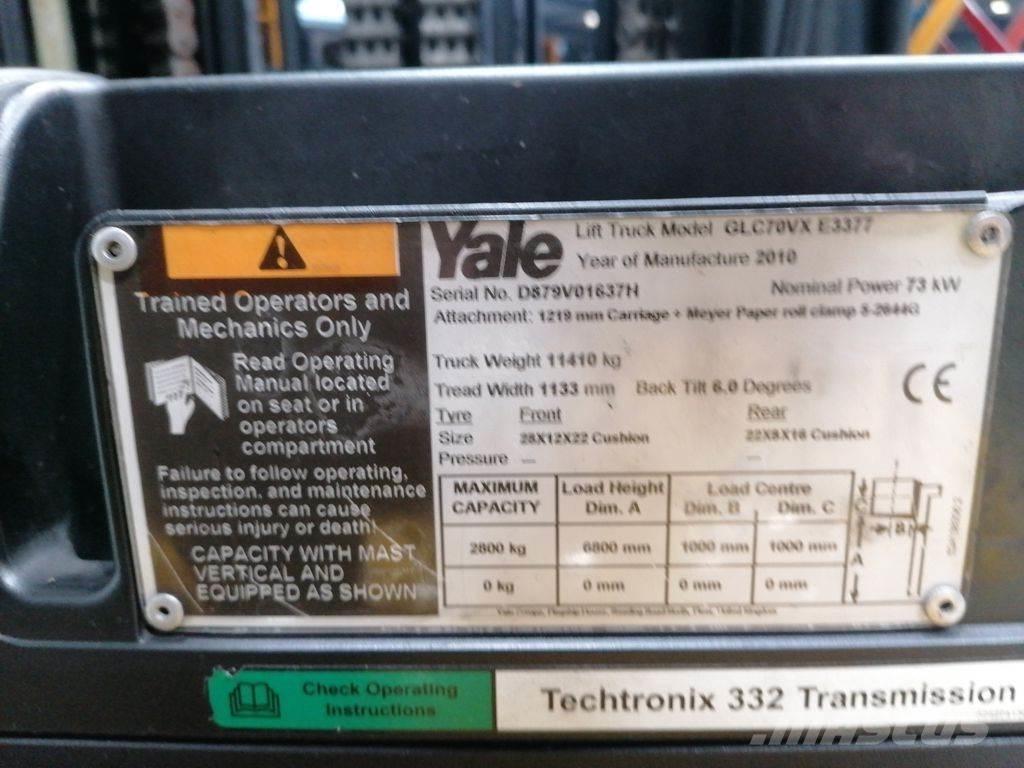 Yale VX70 LPG vozíky