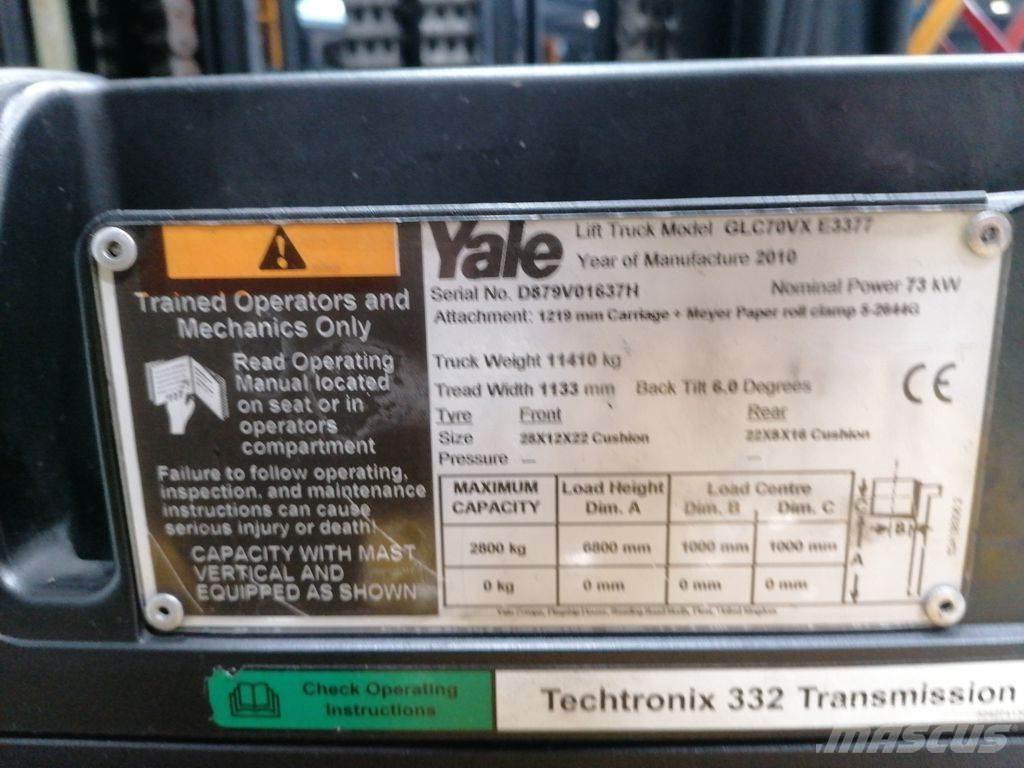 Yale VX70 LPG vozíky