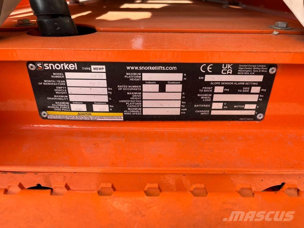 Snorkel S 3219 E Nožnicové zdvíhacie plošiny