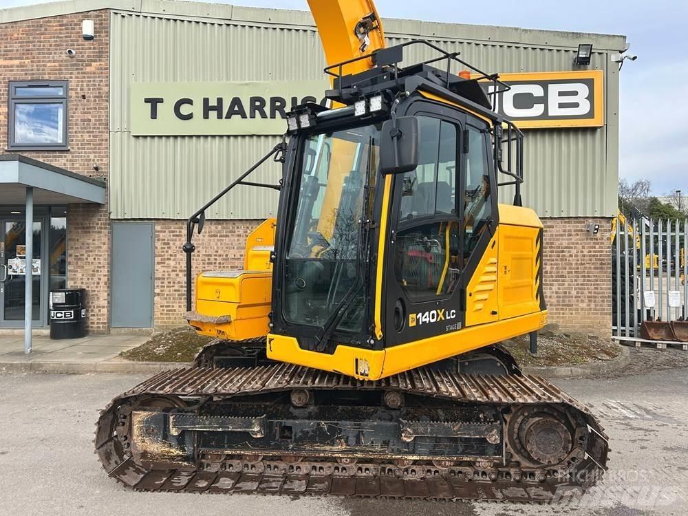 JCB 140X Pásové rýpadlá