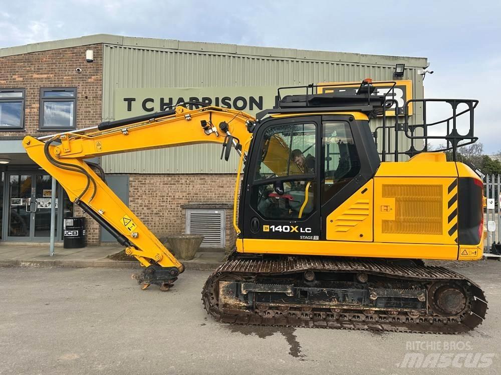 JCB 140X Pásové rýpadlá