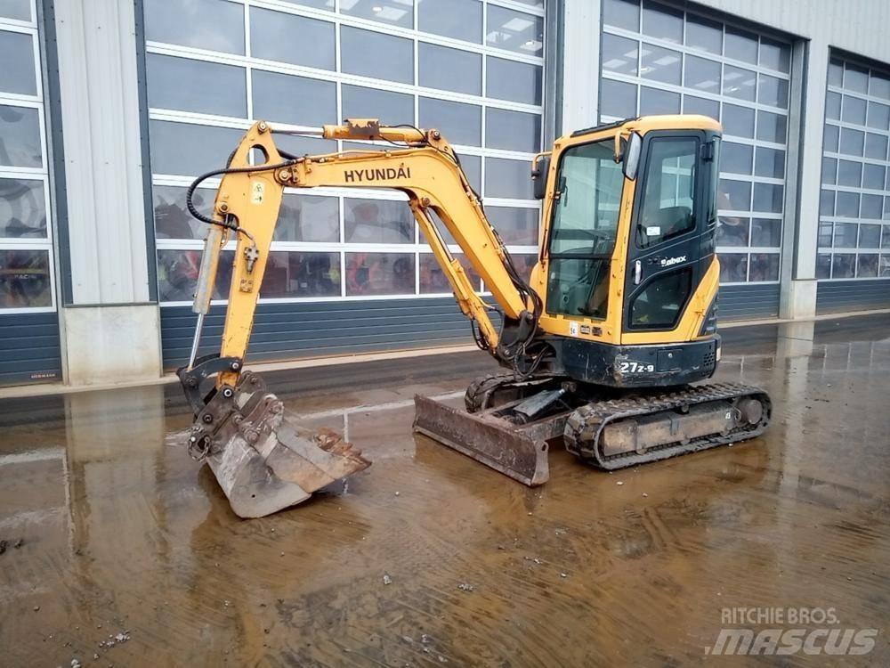 Hyundai Robex 27Z-9 Mini rýpadlá < 7t