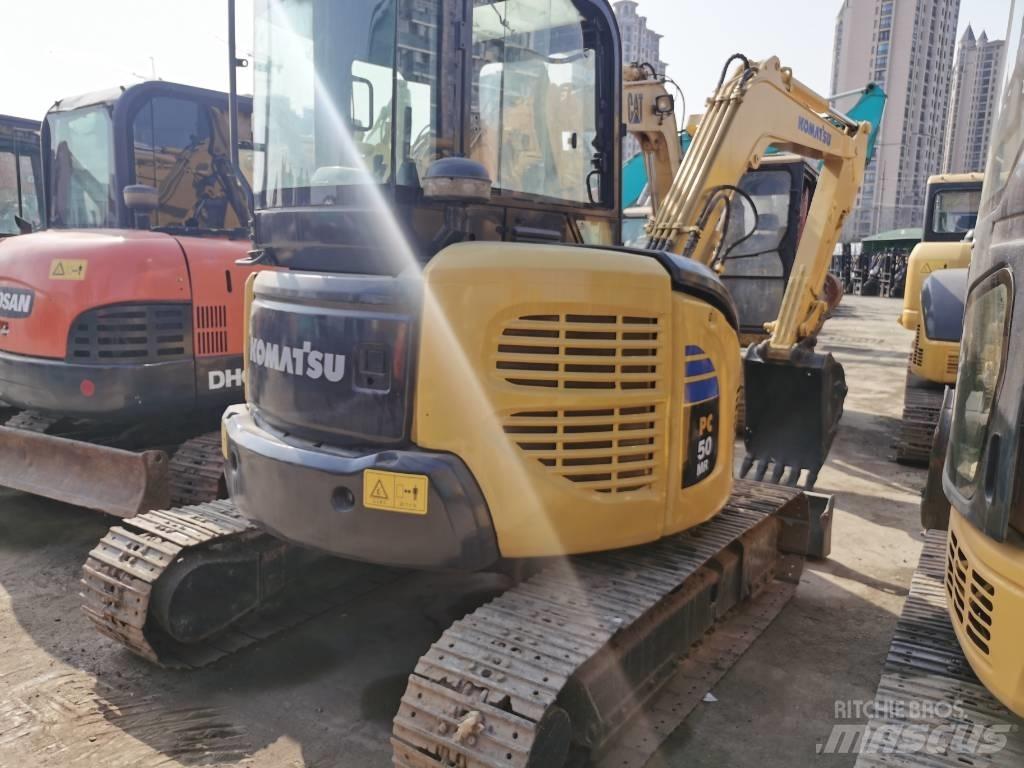 Komatsu PC50 Pásové rýpadlá