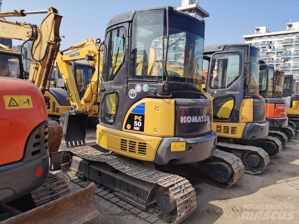 Komatsu PC50 Pásové rýpadlá
