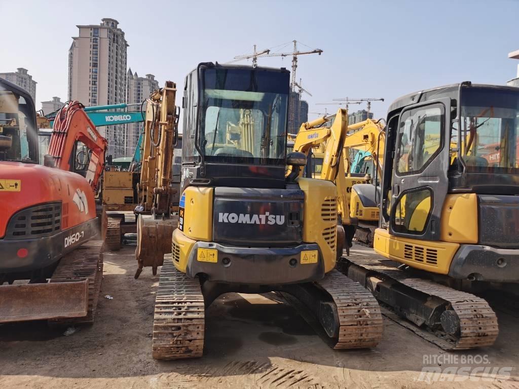 Komatsu PC50 Pásové rýpadlá