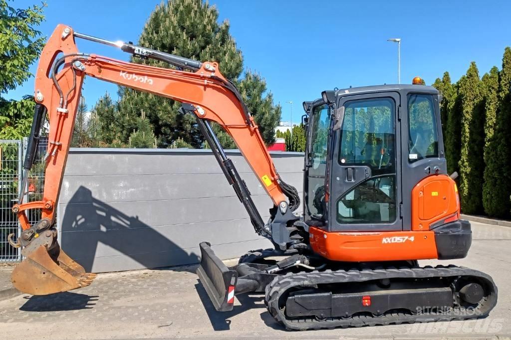 Kubota KX 057-4 Mini rýpadlá < 7t