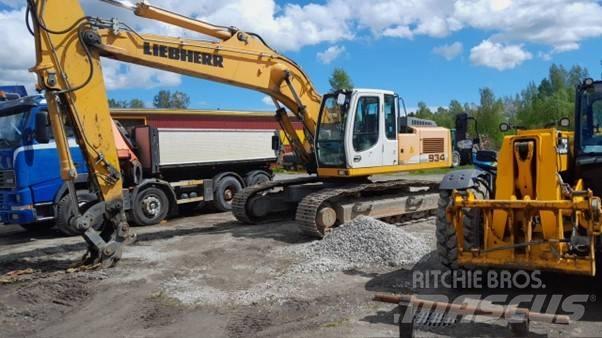 Liebherr R 934 Pásové rýpadlá