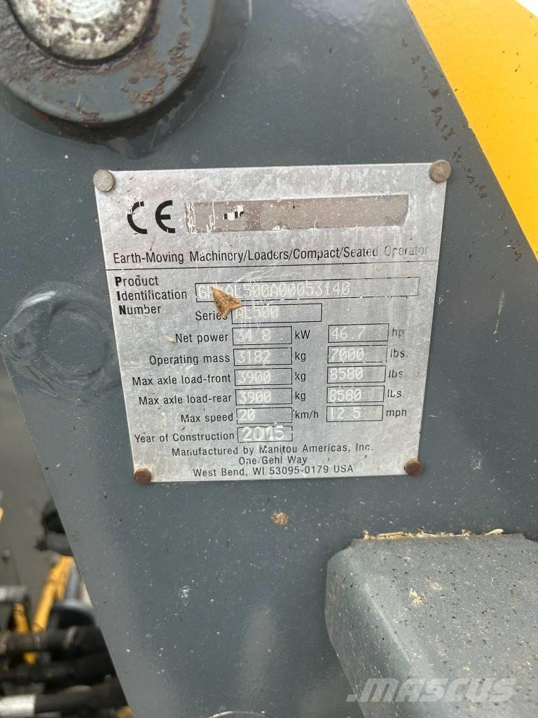 Mustang AL 506 Cab Viacúčelové nakladače