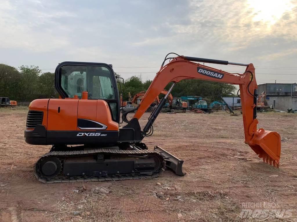 Doosan DX 55 Mini rýpadlá < 7t