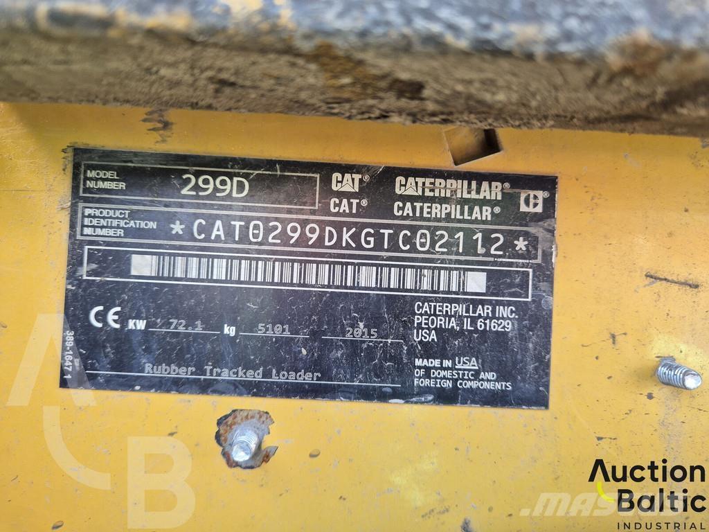 CAT 299 D Pásové nakladače