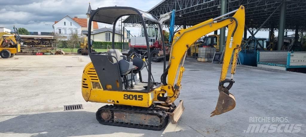 JCB 8015 Mini rýpadlá < 7t
