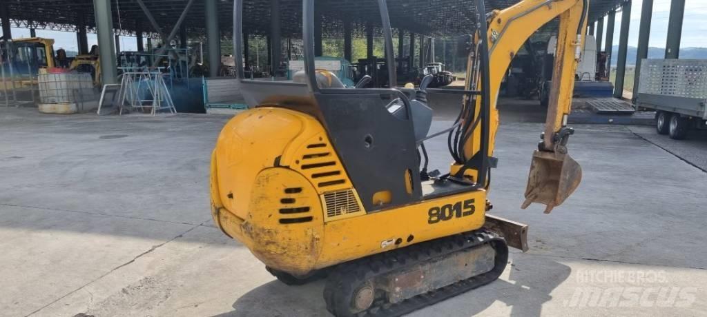 JCB 8015 Mini rýpadlá < 7t