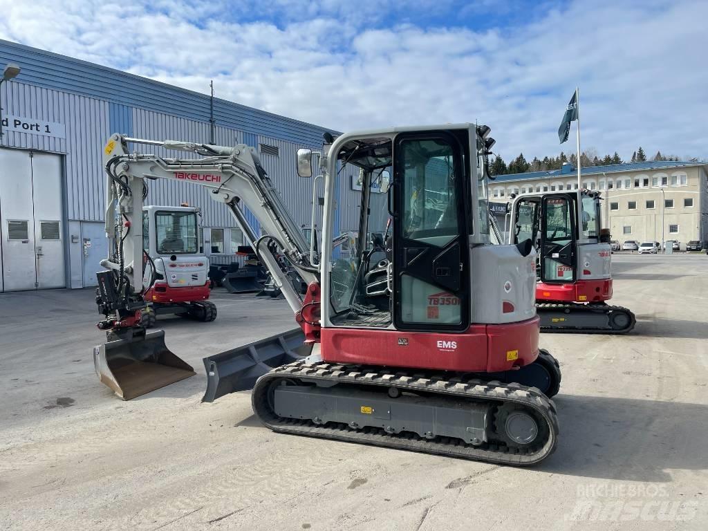 Takeuchi TB 350 R Mini rýpadlá < 7t
